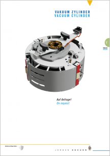 Jürgen-Escher-Katalogseite (Kapitel V”) Vakuum Zylinder