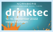 Logo drinktec 2022 München 12.-16.12.2022 Jürgen Escher were there